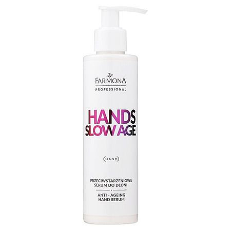 Сыворотка для рук FARMONA Антивозрастная сыворотка для рук Hands Slow Age с дозатором роликовые дверные ролики sturdy hands