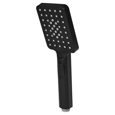 Лейка для душа KONSENSA Теано 3 режима цвет черный матовый для душа ашан красная птица лейка 5 режима шланг 150 см