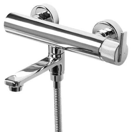 Смеситель для ванны KONSENSA Теано однорычажный цвет хром фитинг на смеситель 1 2 1 4 переходник к фильтрам для воды