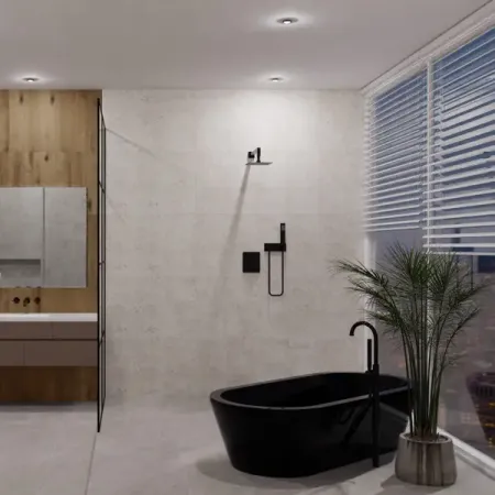 Вставка декоративная Axima Дигория 30x60 см матовая цвет светло-бежевый