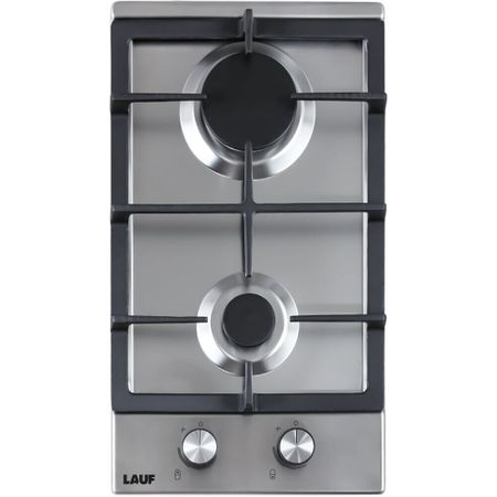 Варочная панель газовая Lauf PG-308 2 конфорки металлик новинка 3 шт инструменты для шлифовки форсунок common rail прокладки форсунок common rail инструменты для ремонта форсунок common rail