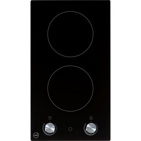 Варочная панель электрическая MBS PE-305BL 2 конфорки черная сенсорная панель bseed 1 2 3gang plus стеклянная рамка 299 мм