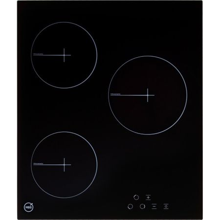 Варочная панель электрическая MBS PE-453BL 3 конфорки черная сенсорная панель bseed 1 2 3gang plus стеклянная рамка 299 мм