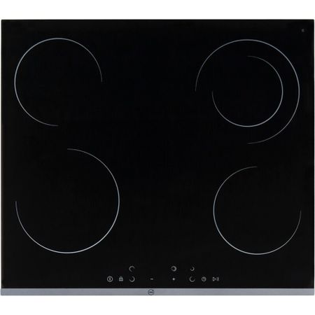 Варочная панель электрическая MBS PE-604 ECO 4 конфорки черная сенсорная панель bseed 1 2 3gang plus стеклянная рамка 299 мм