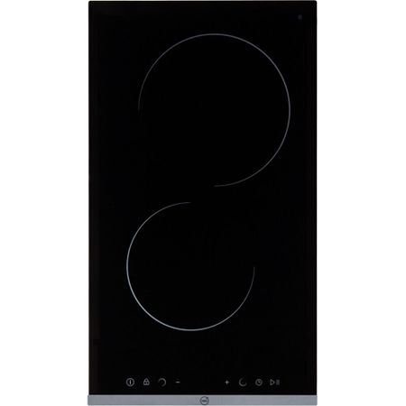 Варочная панель электрическая MBS PE-301 2 конфорки черная сенсорная панель bseed 1 2 3gang plus стеклянная рамка 299 мм