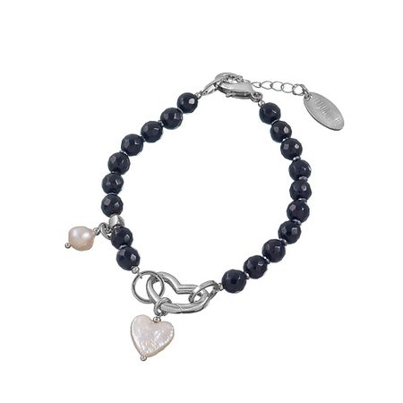 Браслет LANZEROTTI Браслет Pianoforte, с ониксом, жемчугом и гематитом