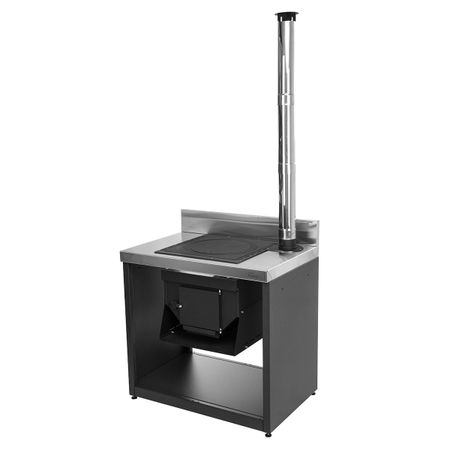 Модуль уличной кухни Helios SMART-900 печь под казан 60х90х85 см