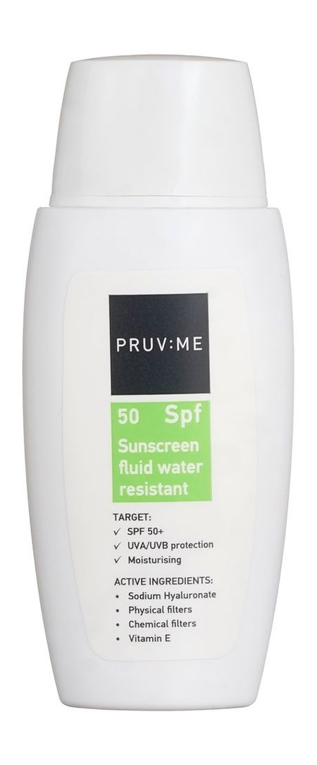 Pruv:Me Water Resistant Sunscreen Fluid SPF 50 боровая матка health здоровье фильтр пакет 1 5г 20шт