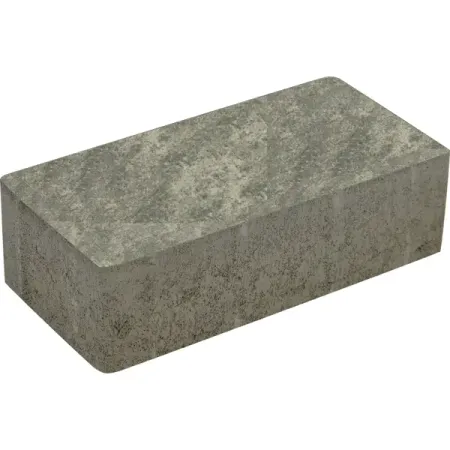 Плитка тротуарная BRAER прямоугольник 200x100 мм цвет Туман толщина 60 мм