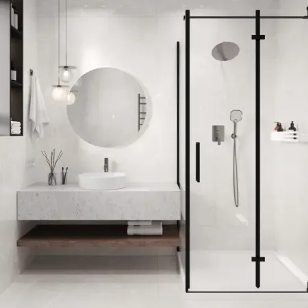 Глазурованный керамогранит Ceradim Stone Cool White 60x120 см 1.44 м² матовый цвет белый