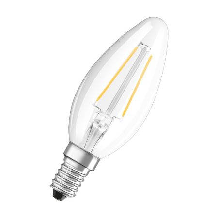 Лампа светодиодная филаментная Osram LED Star E14 2700К 6 Вт 806 Лм 220-240 В свеча прозрачная лампа филаментная rev 7вт e27 с37 2700k свеча