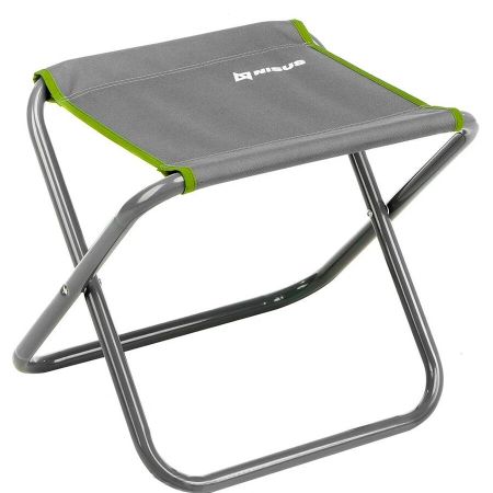 Стул складной Nisus серо-зелёный 35х46х40 см
