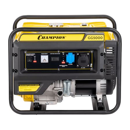 Генератор бензиновый Champion GG5000 5 кВт вольтметр keolea so 45