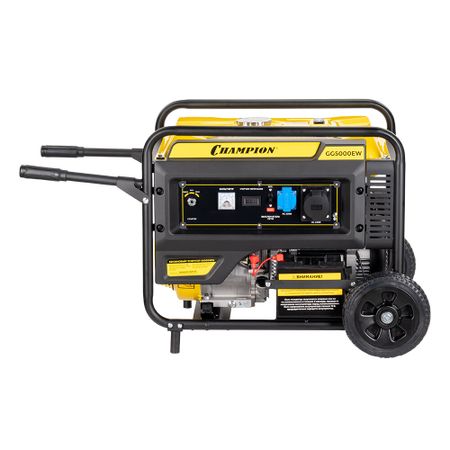 Генератор бензиновый Champion GG5000EW 5 кВт с электростартером