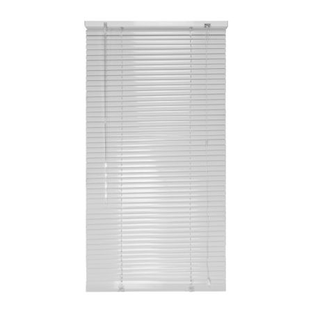 Жалюзи горизонтальные алюминиевые 80х160 см белые
