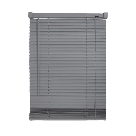 Жалюзи горизонтальные пластиковые 70х160 см серые