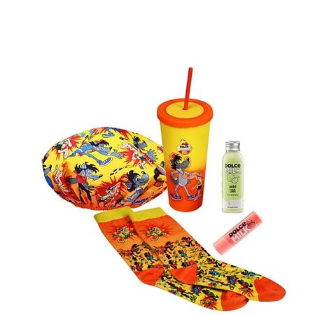 Набор средств для ухода за телом DOLCE MILK Набор 281 со стаканом Ну, погоди Союзмультфильм неотрависил апельсин с мерным стаканом растительный сироп 100мл