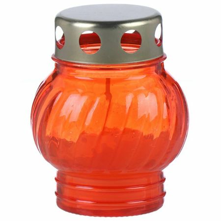 Свеча Kukina Raffinata в стекле с крышкой