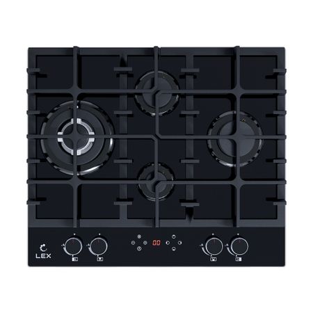 Варочная панель газовая Lex GVG 644 T BL 4 конфорки черная панель переменного тока для land range rover vogue l405 2013 2017 сенсорный жк экран контроль состояния климатическая плата