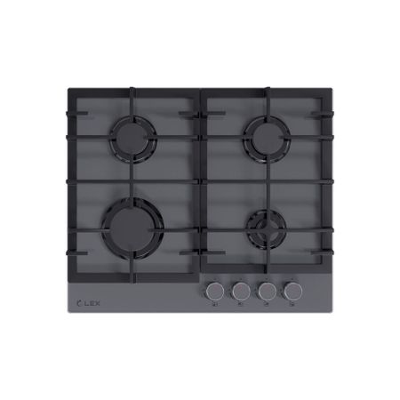 Варочная панель газовая Lex GVG 642A GR 4 конфорки серая