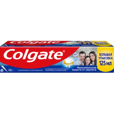Зубная паста Colgate Защита от кариеса 125 мл