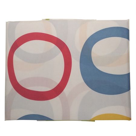 занавеска для ванной OFELIS Разноцветные круги 180х180см полиэстер водонепроницаемая душевая занавеска с пейзажем полиэстер