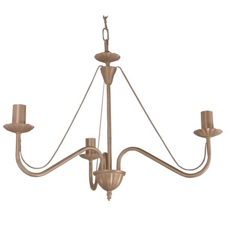 люстра подвесная СВЕТПРОМЪ Каспар 3x60Вт E14 без плафонов,металл белый