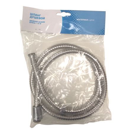 шланг душевой VITARTA 120см цинк хром