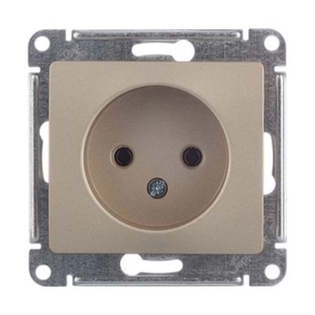 розетка 1 пост SYSTEME ELECTRIC Glossa б/з титан sinotimer tm519 электронная цифровая розетка с таймером 220в