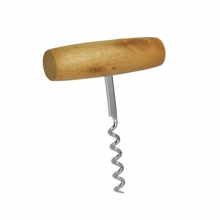 штопор METALTEX винтовой дерево, нерж.сталь штопор metaltex винтовой дерево нерж