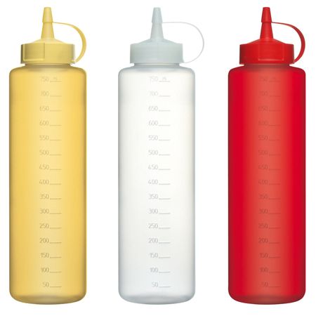 бутылка для соуса COSMOPLAST 750мл пластик