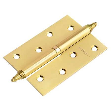 петля разъемная MORELLI 100х70х2,5мм R матовое золото с коронкой петля разъемная morelli 100х70х2 5мм r кофе с коронкой