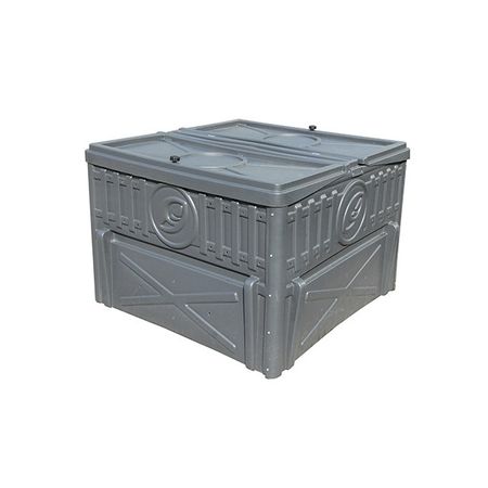 компостер Урожай 1100л пластик серый мотоциклетные детали для yamaha vstar xvs1100 xvs 1100 1999 2011 абс пластик хомут проволочные чехлы боковая рамка защита на шею