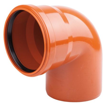 отвод для наружной канализации OSTENDORF 110мм 87гр муфта для наружной канализации 110мм