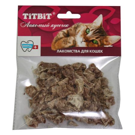 лакомство для кошек TITBIT Легкое говяжье 8г лакомство для кошек titbit двойное удовольствие 4х45 г