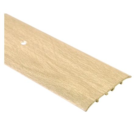 порог алюм. стык 60мм 1,8м декор. дуб выбеленный Аг60