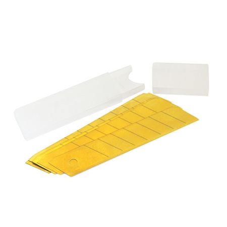 лезвие для ножа RAGE by VIRA сегментное 18мм 5шт титан покрытие