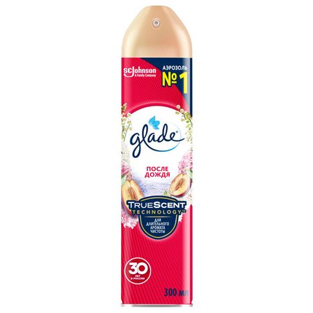 освежитель воздуха GLADE После дождя 300мл аэрозоль крахмал chirton 300мл аэрозоль