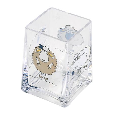 стакан TATKRAFT Acryl funny Sheep настольный акрил наклейка для туалета moonbiffy funny man