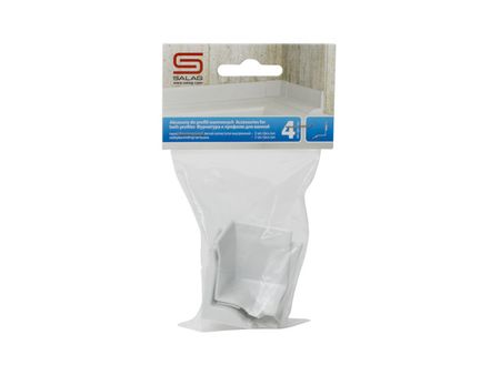 фурнитура SALAG Flex к бордюрному профилю для ванной (загл. левая+правая, 2 внутр. угла) коделак нео р р внутр 1 5 мг мл фл 100 мл