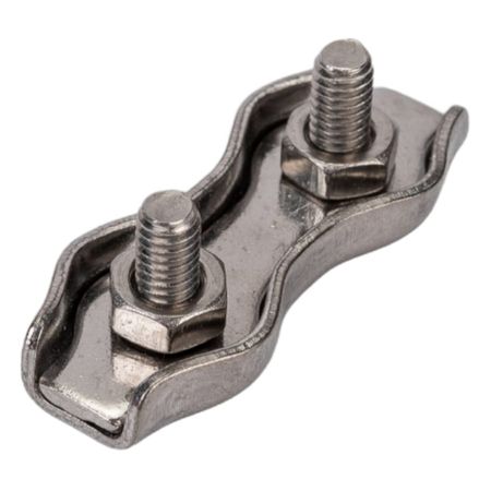 зажим троса DUPLEX 3мм нержавеющая сталь 1шт зажим троса duplex 4мм