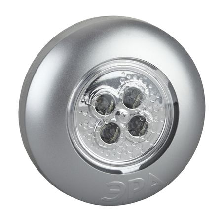фонарь-подсветка ЭРА Аврора SB-503 4xLED 3xAAA серебристый фонарь подсветка эра аврора sb 504 4xled 3xaaa серебристый 3