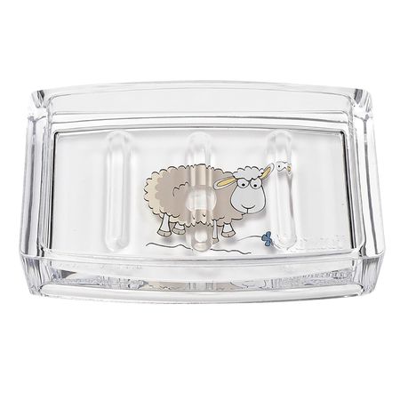 мыльница TATKRAFT Acryl funny Sheep настольная акрил наклейка для туалета moonbiffy funny man