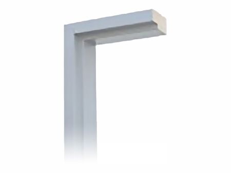 погонаж коробочный ДПГ белая 600мм с притвором и петлями погонаж коробочный verda ясень светлый