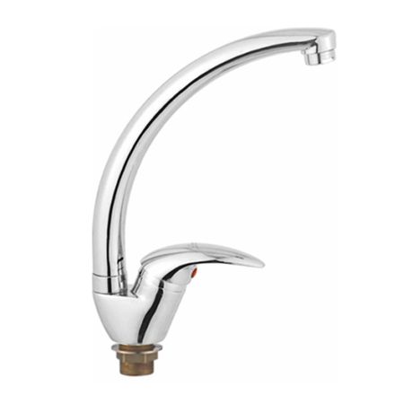 смеситель для кухни LEDEME L5938-B хром картридж для смесителя ledeme l51 35мм