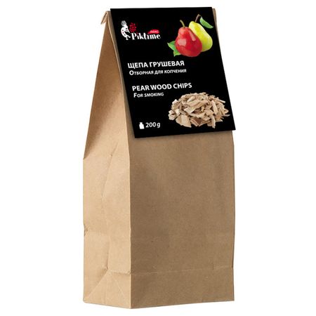 щепа для копчения Piktime 200г грушевая ные бусины из пенопласта 200г