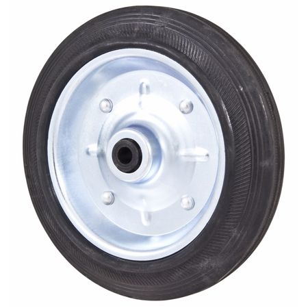 колесо для тележки 140мм металлическое резина