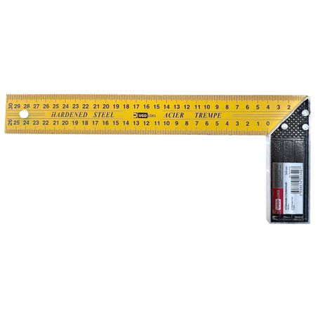 угольник столярный UGO LOKS 300мм полотно пильное ugo loks 300мм 32tpi 6шт