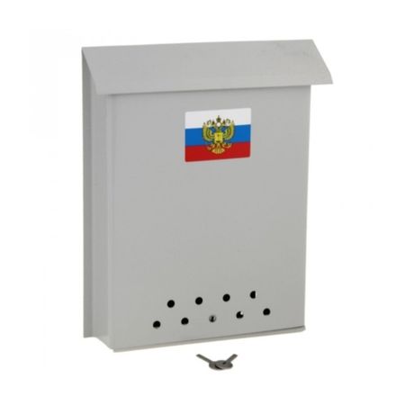 ящик почтовый 240х340х50мм серый китайские подарочные конверты с блоком для писем 6 шт