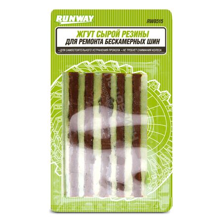 жгут сырой резины для ремонта бескамерных шин RUNWAY 5шт moonbiffy 3d фигурки драконьих яйц из резины